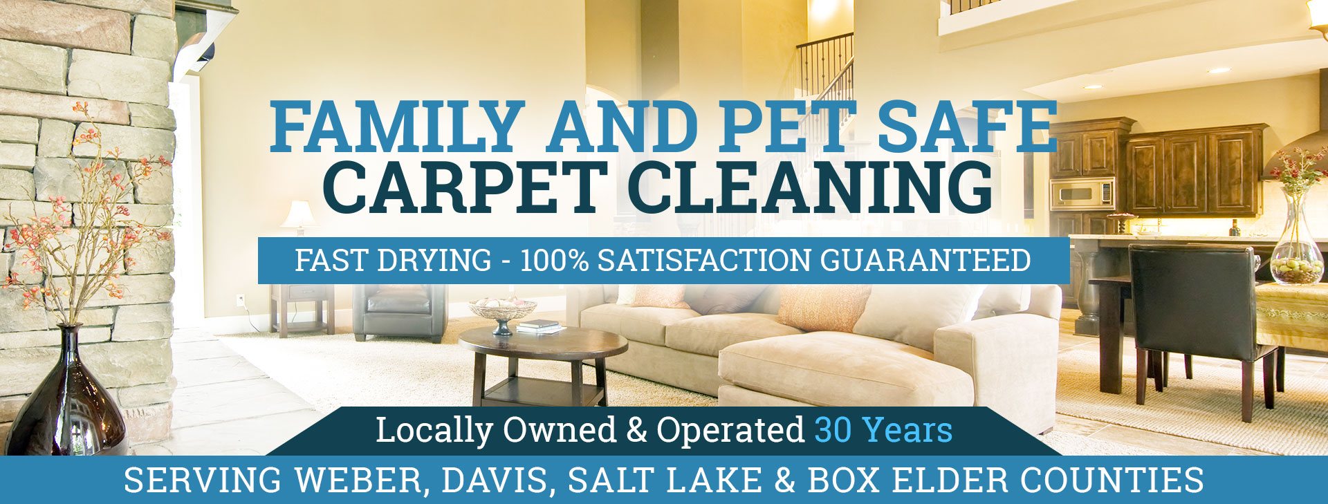 Family and Pet Safe Carpet Cleaning in Ogden UT